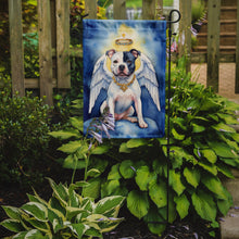 Load image into Gallery viewer, Staffordshire Bull Terrier My Angel Garden Flag – Memorial or Christmas Dog Angel Decor