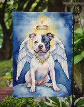 Load image into Gallery viewer, Staffordshire Bull Terrier My Angel Garden Flag – Memorial or Christmas Dog Angel Decor