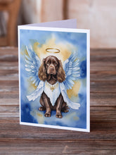 Load image into Gallery viewer, Sussex Spaniel My Angel Greeting Cards - Blank Note Cards – 8-Pack of Artist-Designed Cards with Envelopes