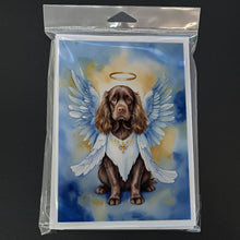 Load image into Gallery viewer, Sussex Spaniel My Angel Greeting Cards - Blank Note Cards – 8-Pack of Artist-Designed Cards with Envelopes