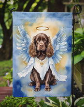 Load image into Gallery viewer, Sussex Spaniel My Angel Garden Flag – Memorial or Christmas Dog Angel Decor