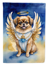 Load image into Gallery viewer, Tibetan Spaniel My Angel House Flag