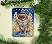 Load image into Gallery viewer, Tibetan Spaniel My Angel Porcelain Ornament