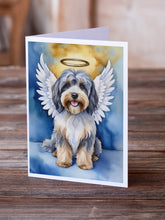 Load image into Gallery viewer, Tibetan Terrier My Angel Greeting Cards - Blank Note Cards – 8-Pack of Artist-Designed Cards with Envelopes