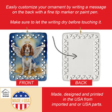Load image into Gallery viewer, Welsh Springer Spaniel My Angel Porcelain Ornament