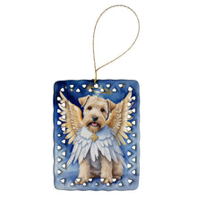 Load image into Gallery viewer, Wheaten Terrier My Angel Porcelain Ornament