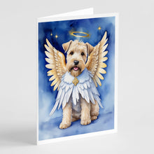 Load image into Gallery viewer, Wheaten Terrier My Angel Greeting Cards - Blank Note Cards – 8-Pack of Artist-Designed Cards with Envelopes