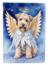 Load image into Gallery viewer, Wheaten Terrier My Angel Garden Flag – Memorial or Christmas Dog Angel Decor