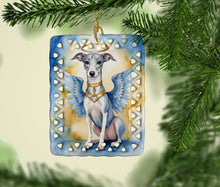 Load image into Gallery viewer, Whippet My Angel Porcelain Ornament