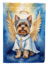 Load image into Gallery viewer, Yorkshire Terrier My Angel Garden Flag – Memorial or Christmas Dog Angel Decor