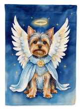 Load image into Gallery viewer, Yorkshire Terrier My Angel Garden Flag – Memorial or Christmas Dog Angel Decor