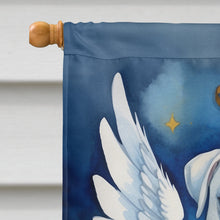 Load image into Gallery viewer, White Boxer My Angel House Flag