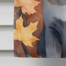 Load image into Gallery viewer, Korat Cat in Fall Leaves House Flag