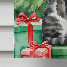 Load image into Gallery viewer, American Wirehair Cat By the Christmas Tree House Flag