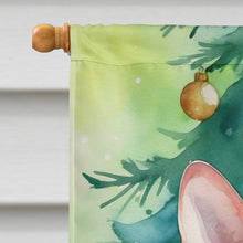 Load image into Gallery viewer, Donskoy Don Sphynx Cat By the Christmas Tree House Flag