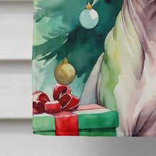 Load image into Gallery viewer, Donskoy Don Sphynx Cat By the Christmas Tree House Flag