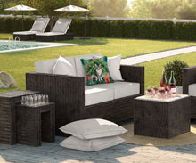 Load image into Gallery viewer, German Rex Cat By the Christmas Tree Throw Pillow