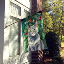 Load image into Gallery viewer, Korat Cat By the Christmas Tree House Flag