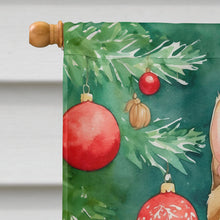 Load image into Gallery viewer, Malayan Cat By the Christmas Tree House Flag