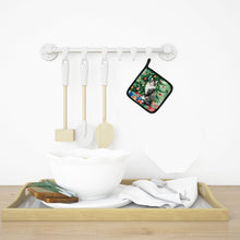 Load image into Gallery viewer, Norwegian Forest Cat By the Christmas Tree Pot Holders - Set of 2 Decorative Kitchen Helpers | Made in the USA