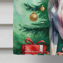 Load image into Gallery viewer, Peterbald Cat By the Christmas Tree House Flag