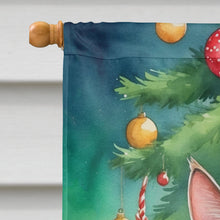 Load image into Gallery viewer, Pixie Bob Cat By the Christmas Tree House Flag