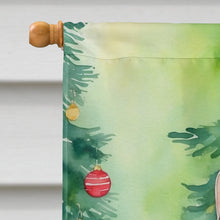 Load image into Gallery viewer, Pudelkatze Cat By the Christmas Tree House Flag