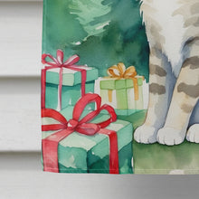 Load image into Gallery viewer, Pudelkatze Cat By the Christmas Tree House Flag