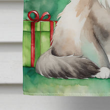 Load image into Gallery viewer, Ragdoll Cat By the Christmas Tree House Flag