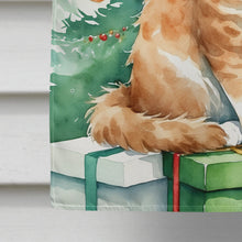 Load image into Gallery viewer, Skookum Cat By the Christmas Tree House Flag