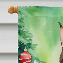 Load image into Gallery viewer, Sokoke Cat By the Christmas Tree House Flag