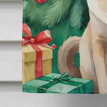Load image into Gallery viewer, Tonkinese Cat By the Christmas Tree House Flag