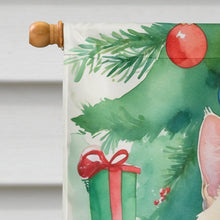 Load image into Gallery viewer, Ural Rex Cat By the Christmas Tree House Flag
