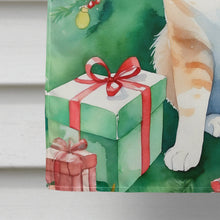 Load image into Gallery viewer, Ural Rex Cat By the Christmas Tree House Flag
