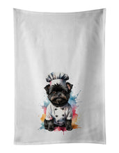 Load image into Gallery viewer, Affenpinscher Chef Kitchen Towel Set of 2