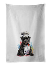 Load image into Gallery viewer, Bouvier des Flandres Chef Kitchen Towel Set of 2