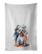 Load image into Gallery viewer, Dandie Dinmont Terrier Chef Kitchen Towel Set of 2