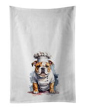 Load image into Gallery viewer, English Bulldog Chef Kitchen Towel Set of 2