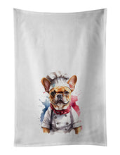 Load image into Gallery viewer, French Bulldog Chef Kitchen Towel Set of 2