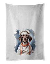 Load image into Gallery viewer, German Shorthaired Pointer Chef Kitchen Towel Set of 2