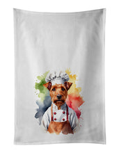 Load image into Gallery viewer, Irish Terrier Chef Kitchen Towel Set of 2