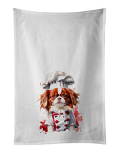 Load image into Gallery viewer, Japanese Chin Chef Kitchen Towel Set of 2