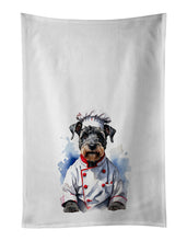 Load image into Gallery viewer, Kerry Blue Terrier Chef Kitchen Towel Set of 2