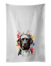 Load image into Gallery viewer, Labrador Retriever Chef Kitchen Towel Set of 2