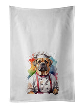 Load image into Gallery viewer, Mastiff Chef Kitchen Towel Set of 2