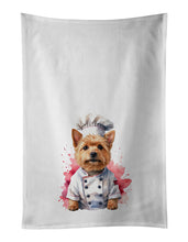 Load image into Gallery viewer, Norwich Terrier Chef Kitchen Towel Set of 2
