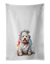 Load image into Gallery viewer, Old English Sheepdog Chef Kitchen Towel Set of 2