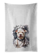 Load image into Gallery viewer, Pit Bull Terrier Chef Kitchen Towel Set of 2