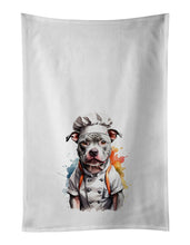 Load image into Gallery viewer, Pit Bull Terrier Chef Kitchen Towel Set of 2