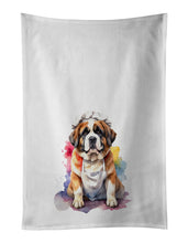 Load image into Gallery viewer, Saint Bernard Chef Kitchen Towel Set of 2